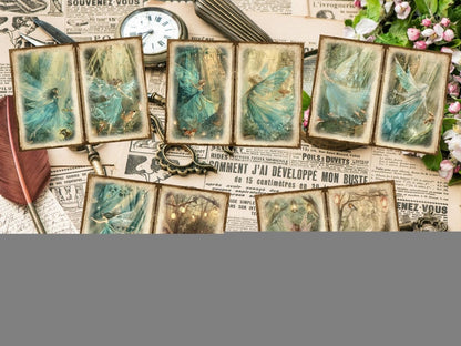Forest Fairies Journal Pages Enchanted Forest Art - Wonders Artist