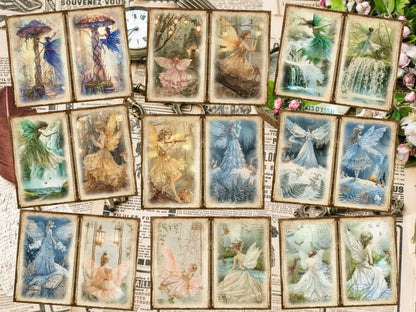 Forest Fairies Journal Pages Enchanted Forest Art - Wonders Artist