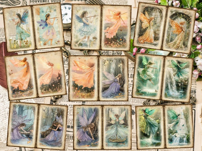 Forest Fairies Journal Pages (P2) Enchanted Forest Art - Wonders Artist