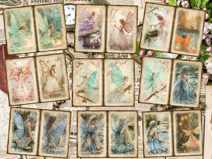 Forest Fairies Journal Pages (P3) Enchanted Forest Art - Wonders Artist