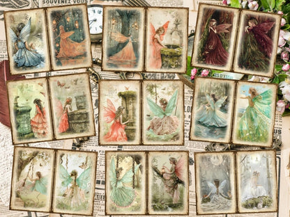 Forest Fairies Journal Pages (P3) Enchanted Forest Art - Wonders Artist