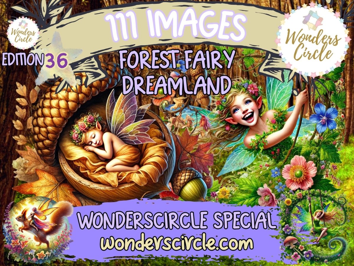 Lesní víla Dreamland Clipart (LIMITOVANÁ EDICE) image 1