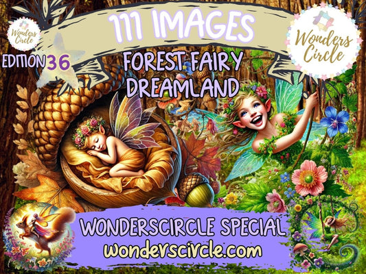 Forest Fairy Dreamland Clipart (LIMITED EDITION) all - access - bundle new bundles all new mini - WondersArtist