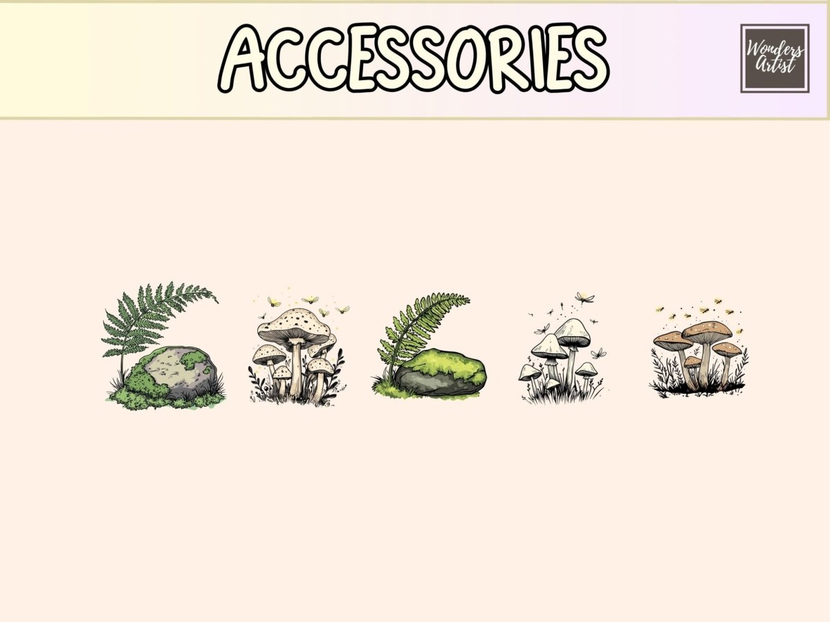 Forest Friends Cardmaking Clipart animal clipart png - Wonders Artist