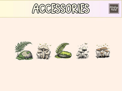 Forest Friends Cardmaking Clipart animal clipart png - Wonders Artist