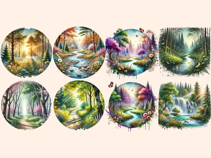 Forest Landscapes Clipart beautiful clipart - Wonders Artist
