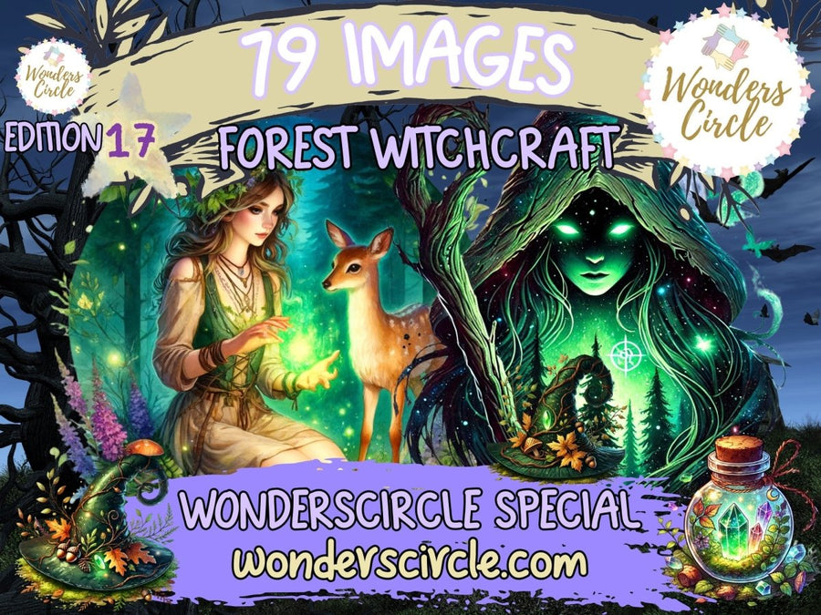 Forest Witchcraft Clipart (LIMITED EDITION)