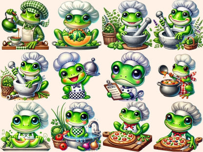 Frog Chefs Clipart chef frog art - Wonders Artist