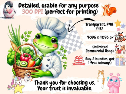 Frog Chefs Clipart chef frog art - Wonders Artist