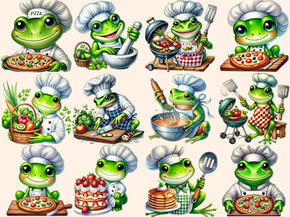 Frog Chefs Clipart chef frog art - Wonders Artist