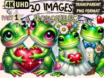 Frog Couples Clipart frog couple design - Wonders Artist