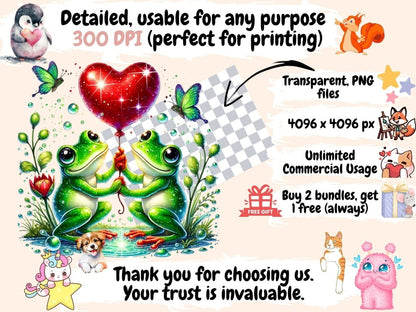 Frog Couples (P2) Clipart frog couple design - Wonders Artist