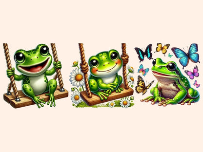 Frogs Clipart Cute frog art - Wonders Artist