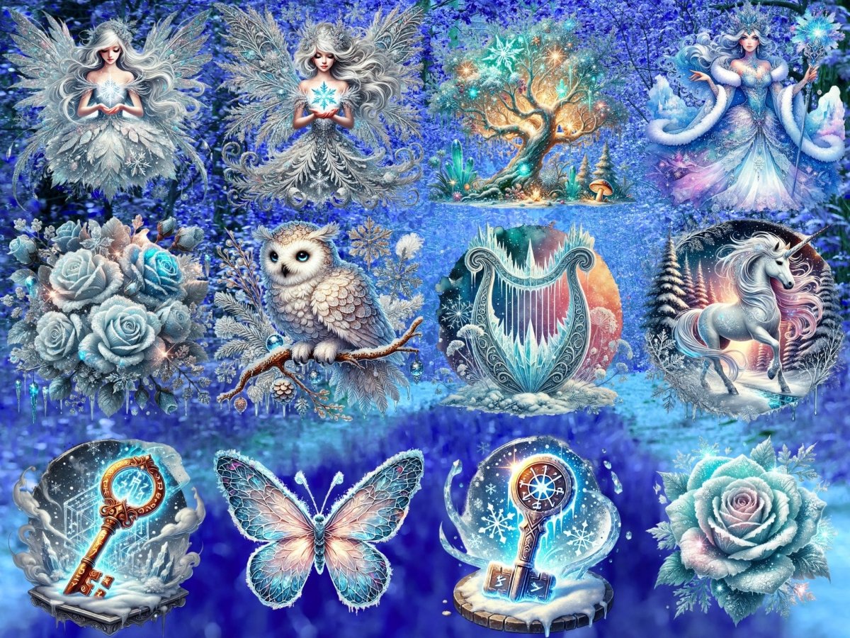 Frosted Sprookjes Clipart (BEPERKTE EDITIE) image 3