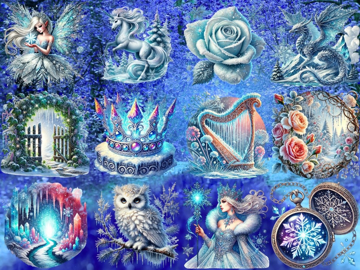 Frosted Sprookjes Clipart (BEPERKTE EDITIE) image 7