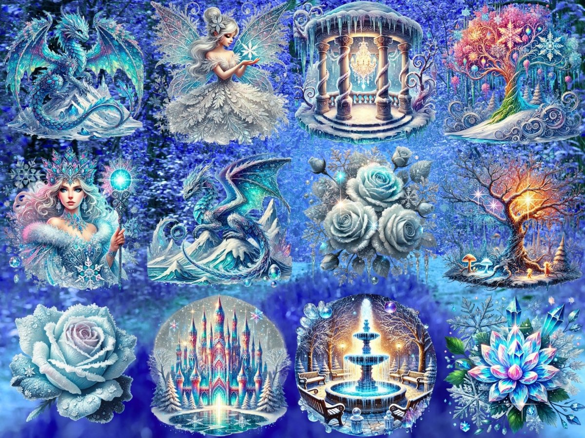 Frosted Sprookjes Clipart (BEPERKTE EDITIE) image 5