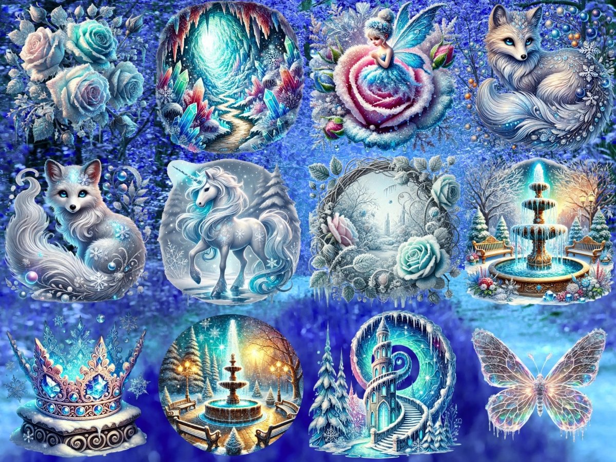 Frosted Sprookjes Clipart (BEPERKTE EDITIE) image 6