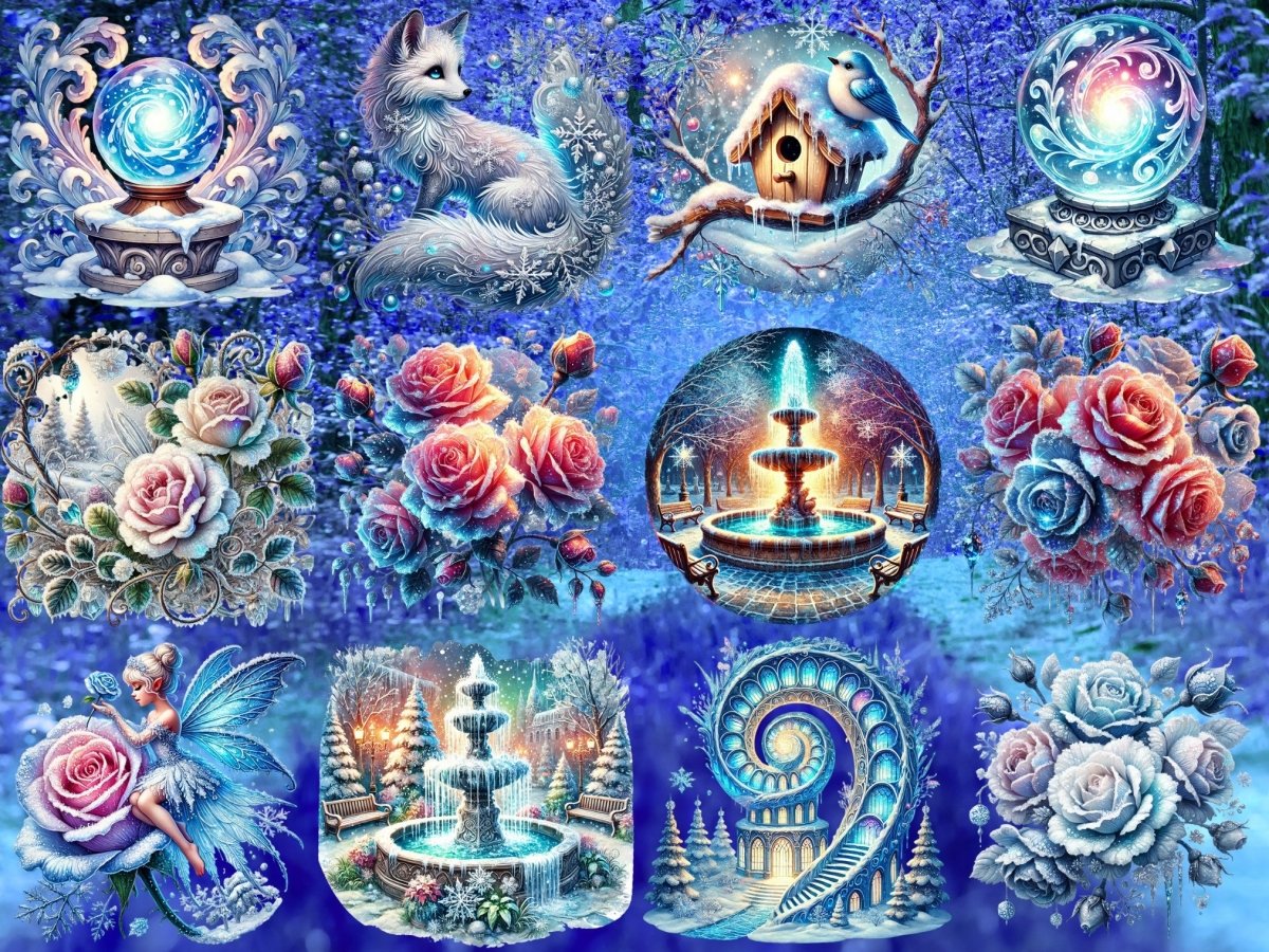 Frosted Sprookjes Clipart (BEPERKTE EDITIE) image 4