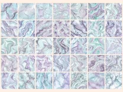 Frosted Gems Seamless Digital Paper Crystal Seamless - Wonders Artist