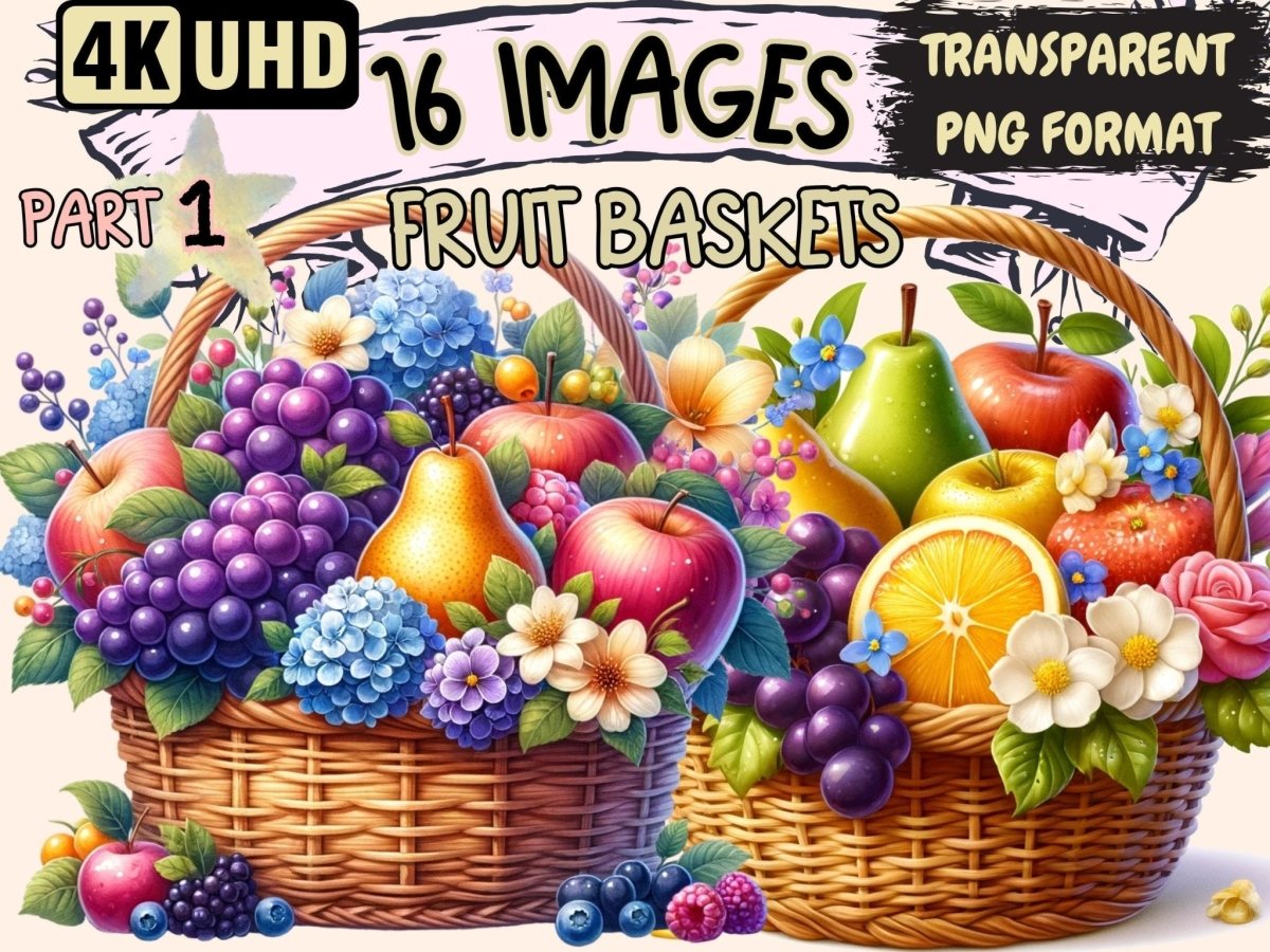 Fruit Baskets Clipart Basket design - Wonders Artist
