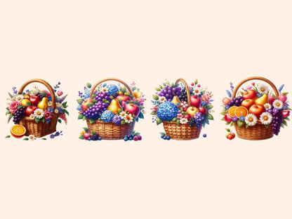 Fruit Baskets Clipart Basket design - Wonders Artist