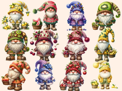 Fruit Gnomes Clipart fruit gnome clipart - Wonders Artist