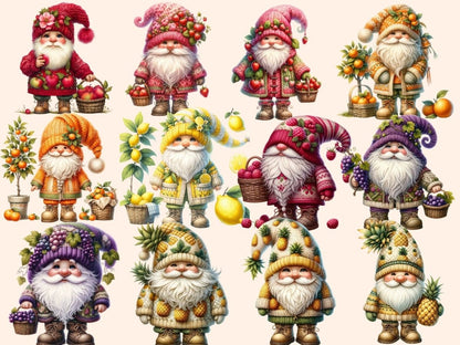 Fruit Gnomes Clipart fruit gnome clipart - Wonders Artist
