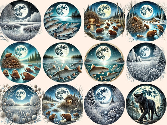 Täysikuu-vohvelin klippitaide