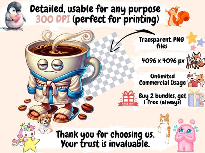 Funny Food (P2) Clipart Cartoon Food PNG - Wonders Artist