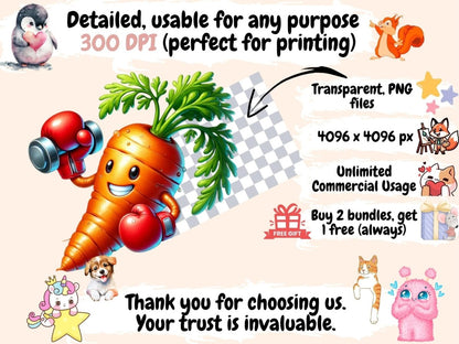 Funny Food (P4) Clipart Cartoon Food PNG - Wonders Artist