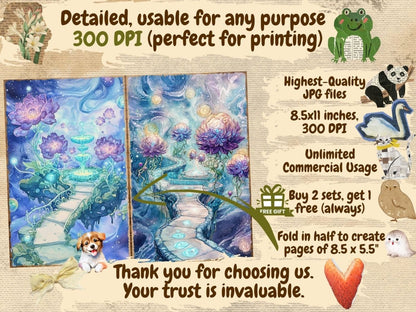 Galactic Odyssey Journal Pages (P1) Cosmic Ephemera - Wonders Artist