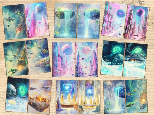 Galactic Odyssey Journal Pages (P1)