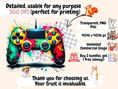 Game Controllers Clipart Controller design - Wonders Artist