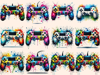 Game Controllers Clipart Controller design - Wonders Artist