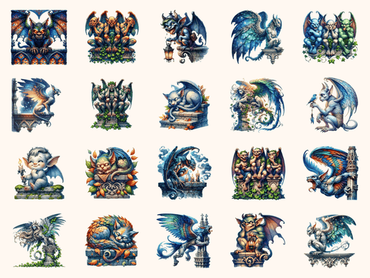 Gargoyles Clipart