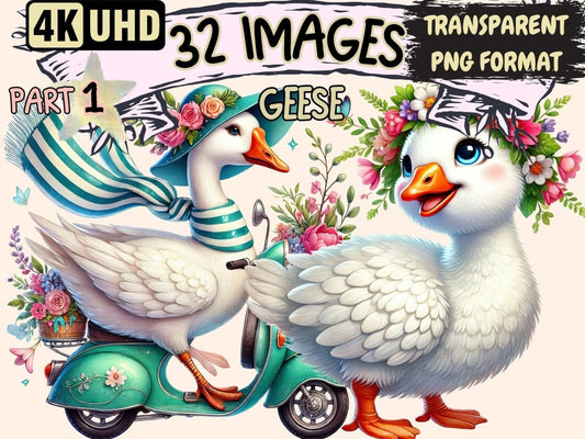 Geese Clipart bird clipart - Wonders Artist