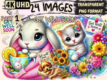 Get Well Soon Clipart Animal Care Clip - Wonders Artist