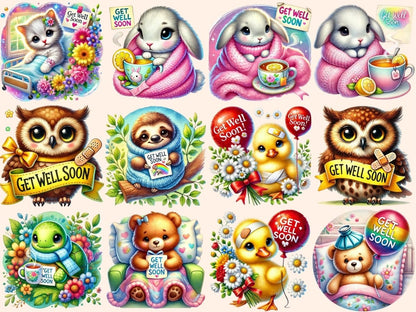Get Well Soon Clipart Animal Care Clip - Wonders Artist