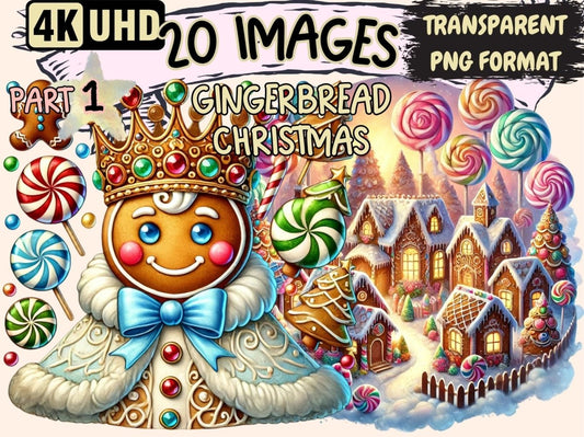 Gingerbread Christmas Clipart christmas clipart - Wonders Artist