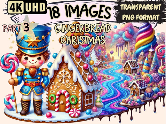 Gingerbread Christmas (P3) Clipart christmas clipart - Wonders Artist