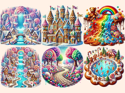 Gingerbread Christmas (P3) Clipart christmas clipart - Wonders Artist