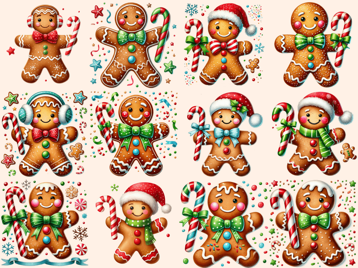 Gingerbread Man Clipart autopost christmas clipart christmas images - WondersArtist