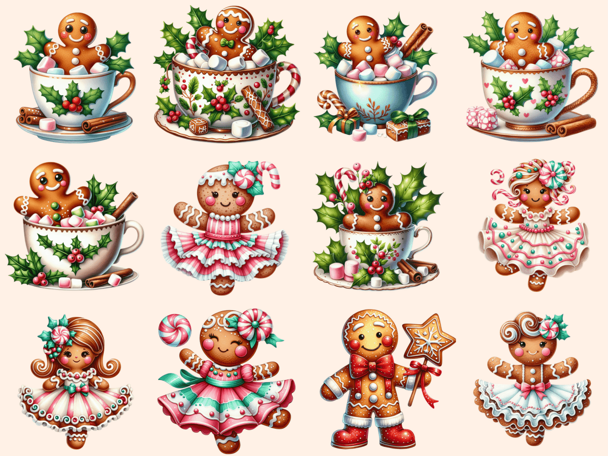 Gingerbread Man Clipart autopost christmas clipart christmas images - WondersArtist