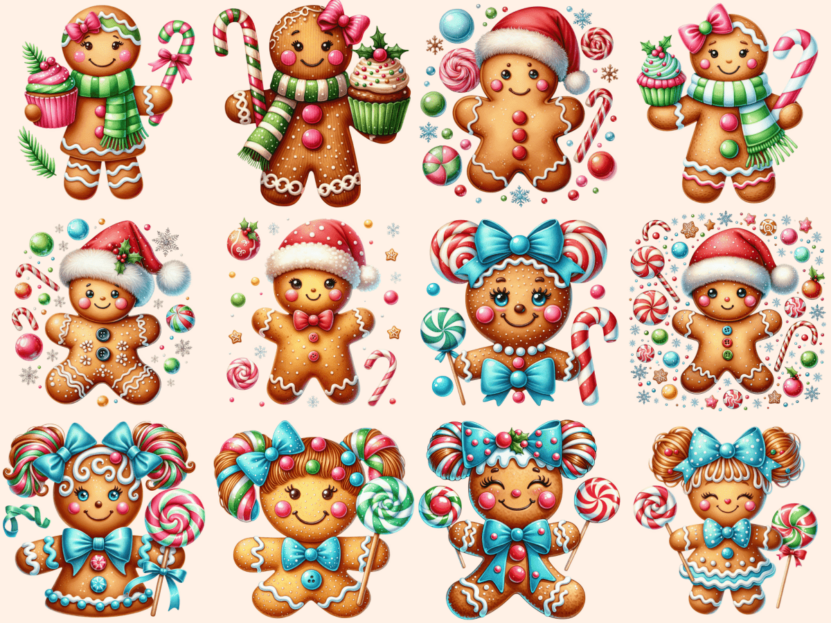 Gingerbread Man Clipart autopost christmas clipart christmas images - WondersArtist
