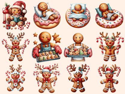Gingerbread Man Clipart autopost christmas clipart christmas images - WondersArtist