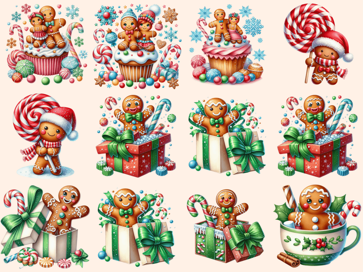 Gingerbread Man Clipart autopost christmas clipart christmas images - WondersArtist