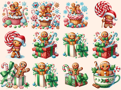 Gingerbread Man Clipart autopost christmas clipart christmas images - WondersArtist
