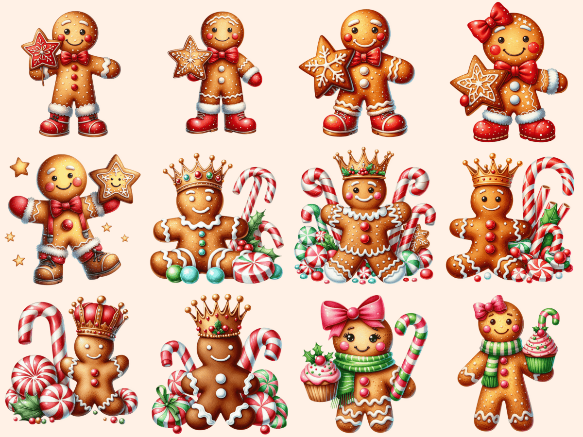 Gingerbread Man Clipart autopost christmas clipart christmas images - WondersArtist