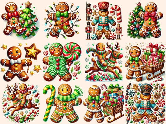 姜饼人 (P3) 剪贴画