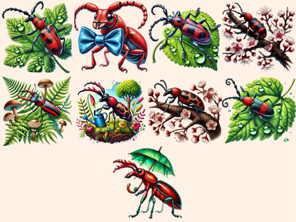 Giraffe Weevils Clipart Bug Illustrations - Wonders Artist